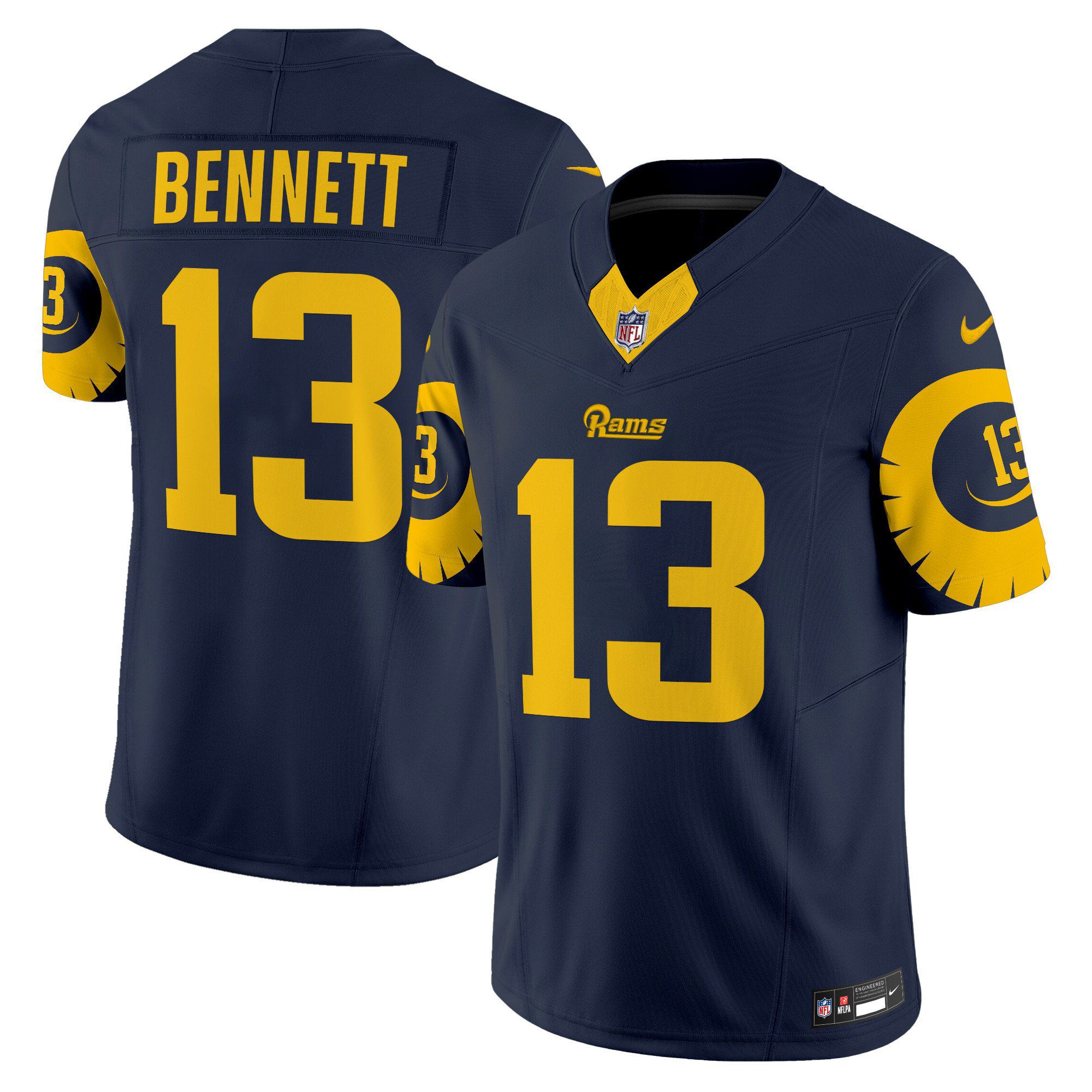 Men Los Angeles Rams #13 Bennett Drak Blue 2024 Nike Special Vapor Limited NFL Jersey->indianapolis colts->NFL Jersey